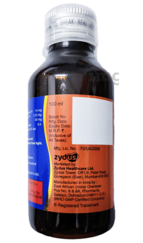 Aerodil Expectorant Sugar Free Mixed Fruit image