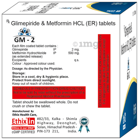 GM 2 Tablet ER image GM 2 Tablet ER image