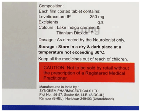 Levroxa 250mg Tablet image