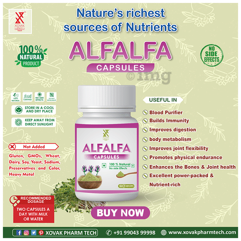 Pharmtech Alfalfa Capsule image Pharmtech Alfalfa Capsule image