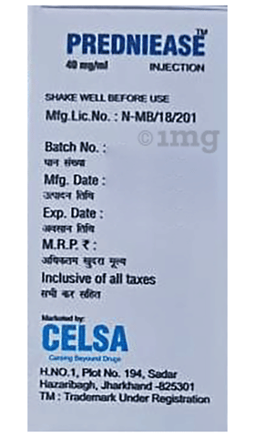 Predniease Injection image