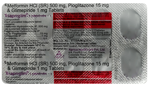 Triapriglim 1 Tablet SR image