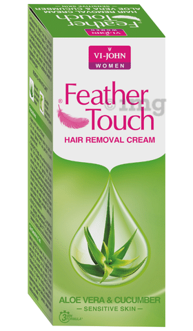 VIJOHN Feather Touch Lime  Rose Hair Removal Cream Pack of 10