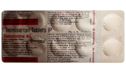 Telmicrine 40 Tablet image