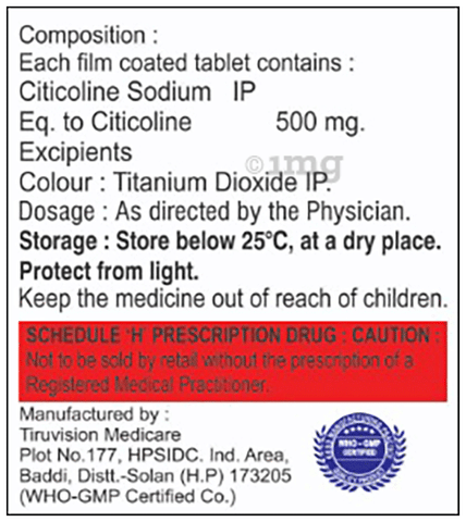 Citichek 500 Tablet image
