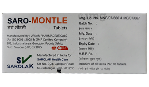 Saromontle Tablet image