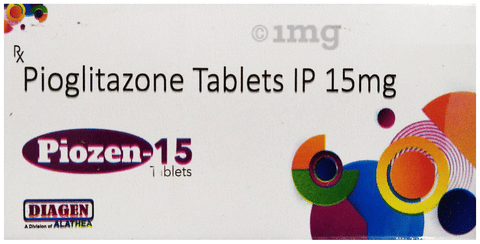 Piozen 15 Tablet image