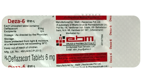 Deza 6 Tablet image Deza 6 Tablet image