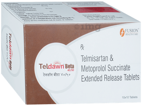 Teldawn Beta 40mg/50mg Tablet image Teldawn Beta 40mg/50mg Tablet image