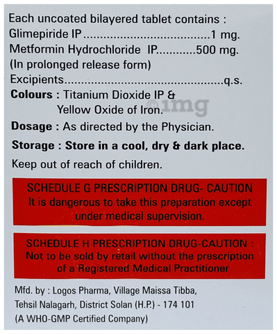 Glymipril-M 1 Tablet PR