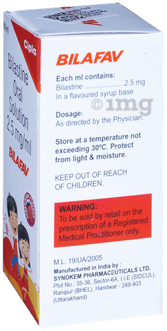 Bilafav Oral Solution Strawberry image Bilafav Oral Solution Strawberry image