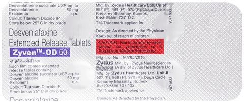 Zyven-OD 50 Tablet ER image