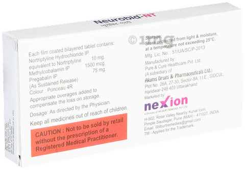 Neurobid-NT Tablet SR image