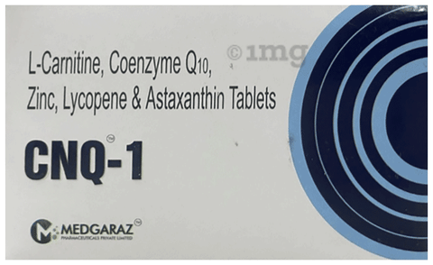l carnitine coenzyme q10 zinc lycopene and astaxanthin tablets Astacar-Q Tablet: View usage, side effects, price and subtitute main image 1