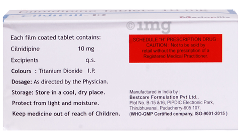 Cildipill 10 Tablet image