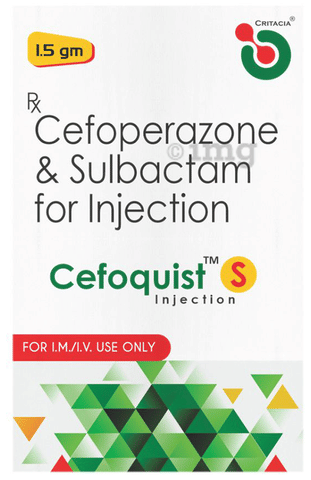 Cefoquist S 1000mg/500mg Injection image