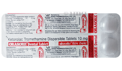 Orasore Dental Tablet Clove image