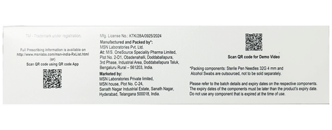 Semabest 4mg Injection image