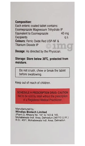 Esomifyl 40mg Tablet image