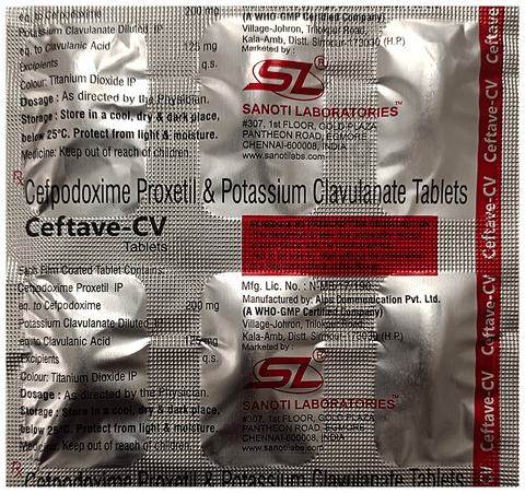 Ceftave-CV Tablet