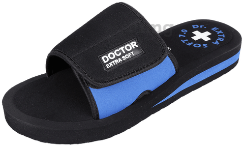 Blue house online slippers