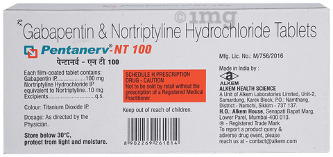Pentanerv-NT 100mg/10mg Tablet