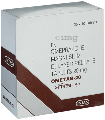 Ometab 20mg Tablet DR image