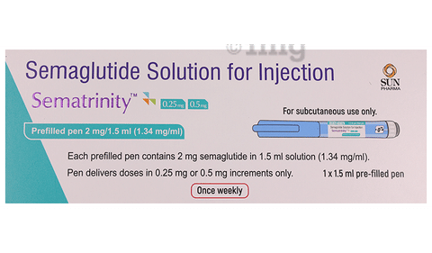 Lose Weight Faster with Sematrinity 0.25/0.5 mg Semaglutide Injection Pen And Know How to use