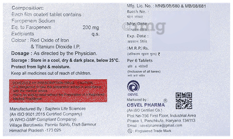 Ferovel 200 Tablet image Ferovel 200 Tablet image