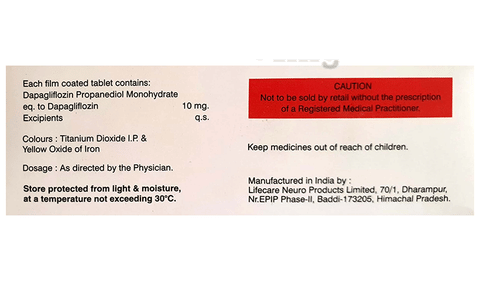 Dapaviv 10 Tablet image