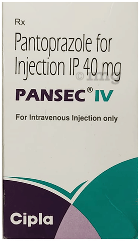 Pansec 40mg Injection image