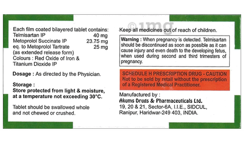 Physitel M 25 Tablet ER image Physitel M 25 Tablet ER image
