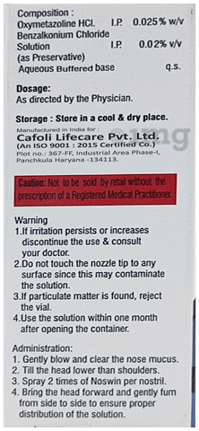 Oxyniff-P Nasal Drop image Oxyniff-P Nasal Drop image