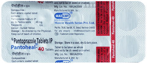 Pantoheal 40mg Tablet image Pantoheal 40mg Tablet image