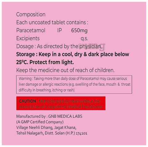 Acn 650 Tablet image