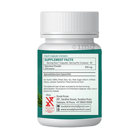 Pharmtech Spirulina Capsule image Pharmtech Spirulina Capsule image