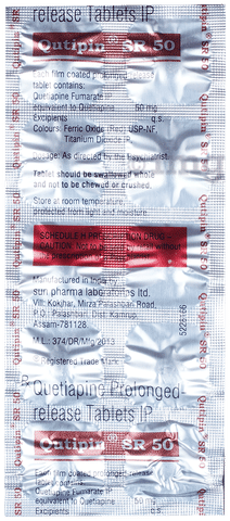 Qutipin SR 50 Tablet image