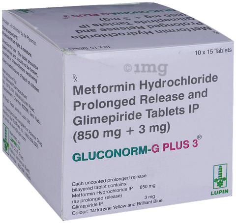 GlUcOnorm-G Plus 3 Tablet PR image