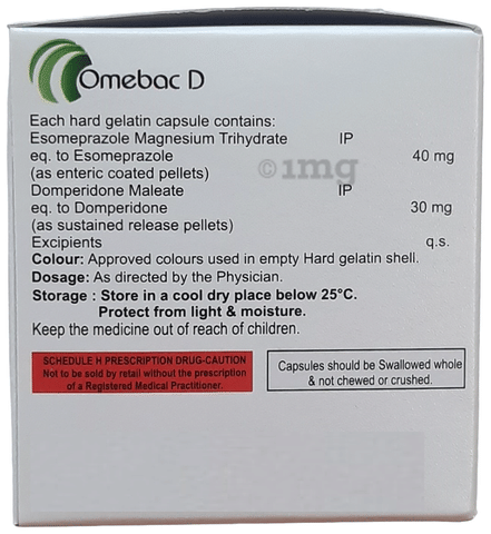 Omebac D Capsule SR image