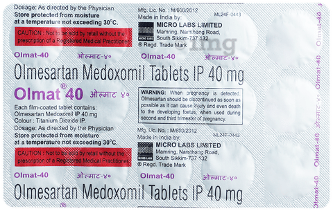 OlmaT 40 Tablet image