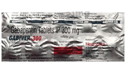 Gabiver 300 Tablet image Gabiver 300 Tablet image