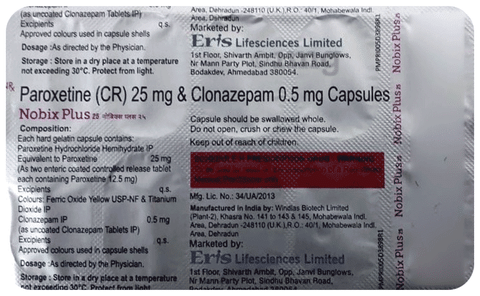 Nobix Plus 25 Capsule CR