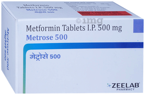 MetROSE 500mg Tablet image