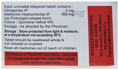 Accuglim M  2 Tablet PR