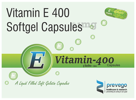 E Plus 400 Softgel Capsule: Buy strip of 10.0 soft gelatin capsules at best  price in India