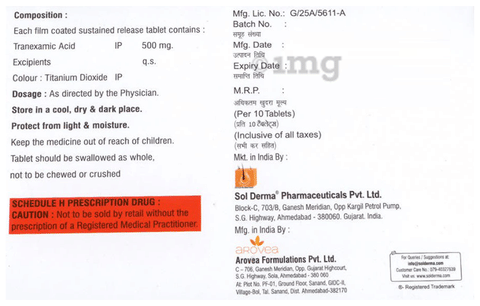 Texlite SR 500mg Tablet image