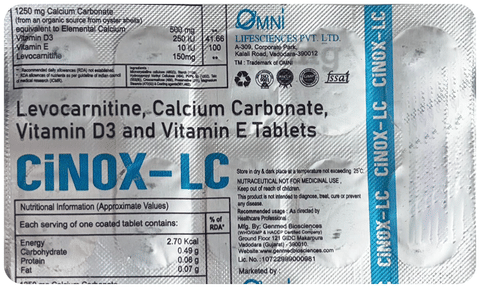 Cinox-LC Tablet 1