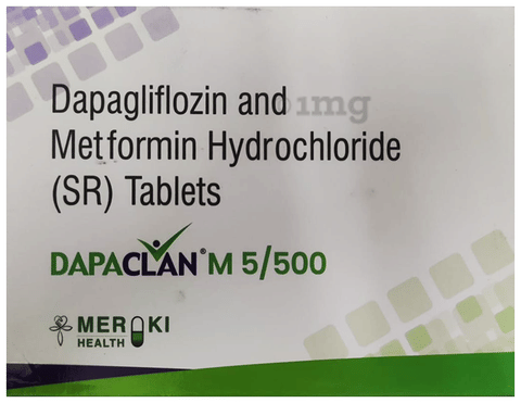 Dapaclan M 5/500 Tablet SR image