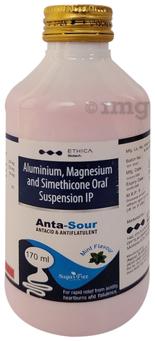 Anta-Sour Oral Suspension Mint Sugar Free