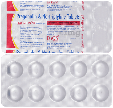 Diomilin-NT Tablet image